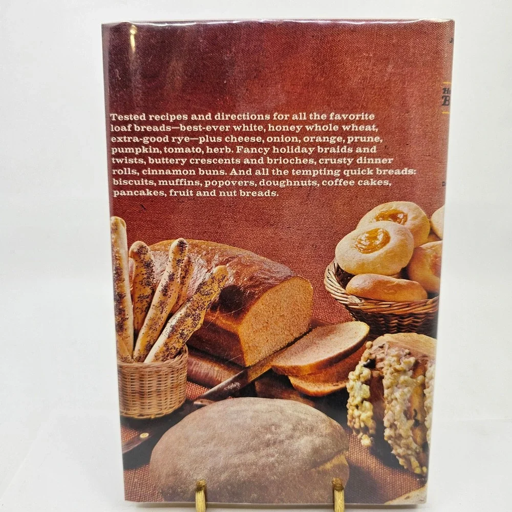 Homemade Bread by Nel B. Nicolis Cookbook Farm Journal Hardcover Dust Jacket